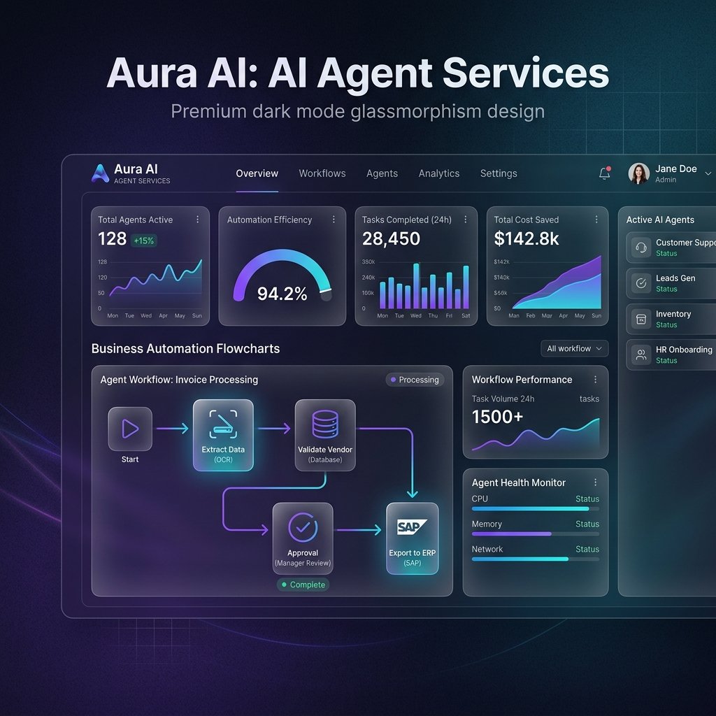 AI agent services for global business automation