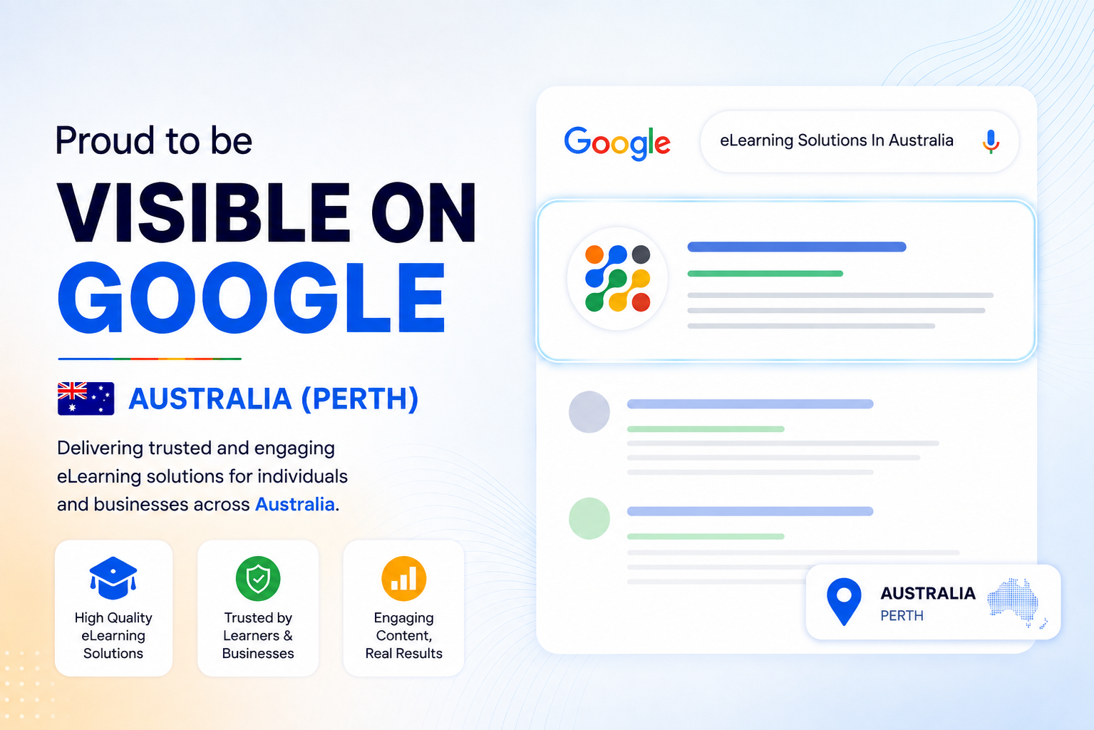 IKHYA visible on Google for eLearning Solutions In Australia Perth