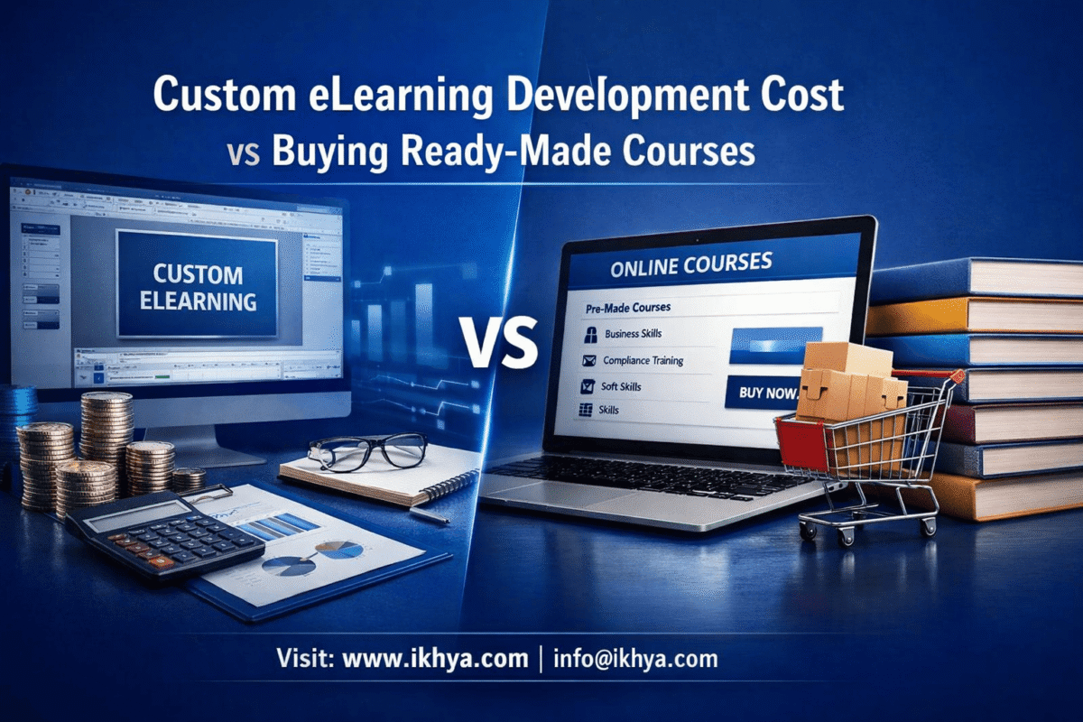 Custom eLearning Development Cost vs Buying Ready-Made Courses