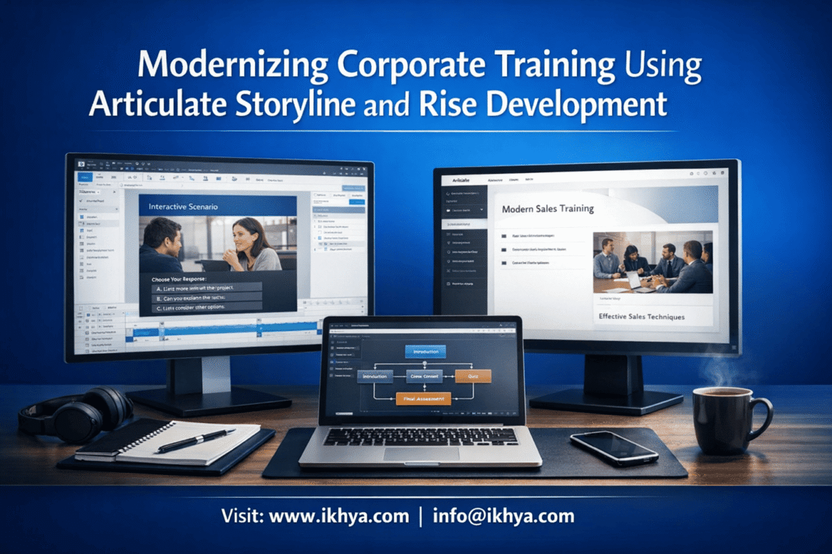 Modernizing Corporate Training Using Articulate Storyline and Rise Development