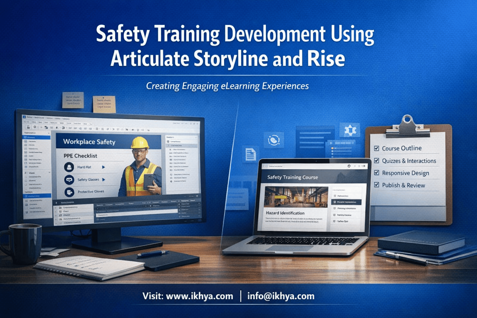 Safety Training Development Using Articulate Storyline and Rise