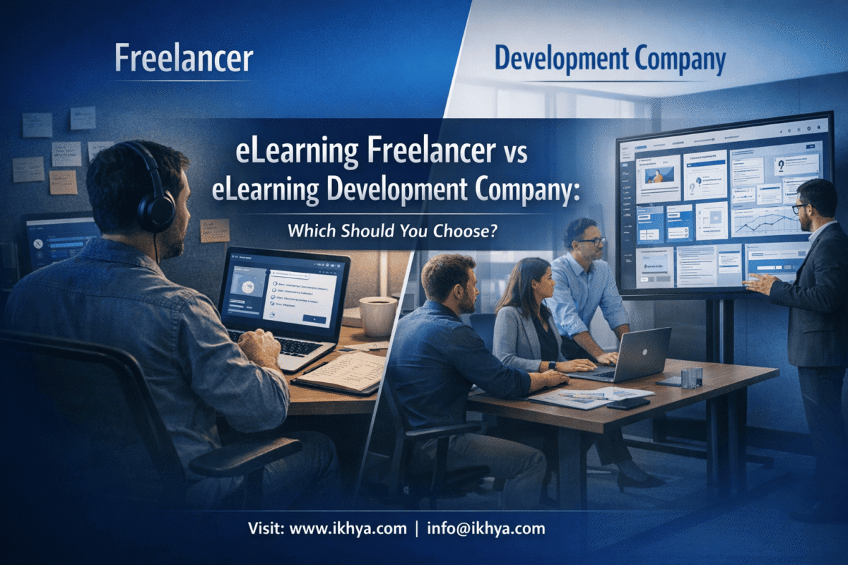 eLearning Freelancer vs eLearning Development Company Which Should You Choose