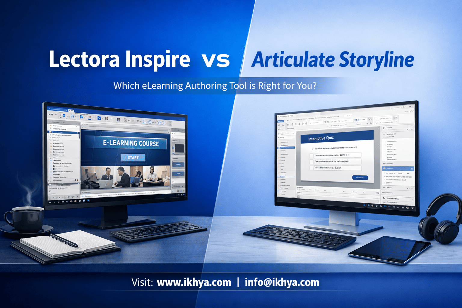 Lectora Inspire vs Articulate Storyline