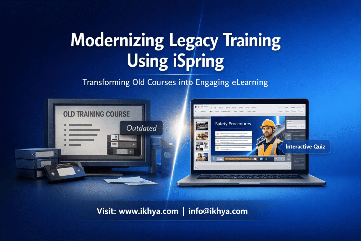 Modernizing Legacy Training Using iSpring