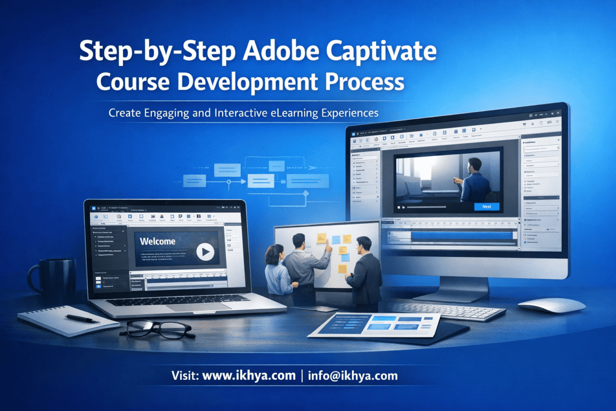 Step-by-Step Adobe Captivate Course Development Process