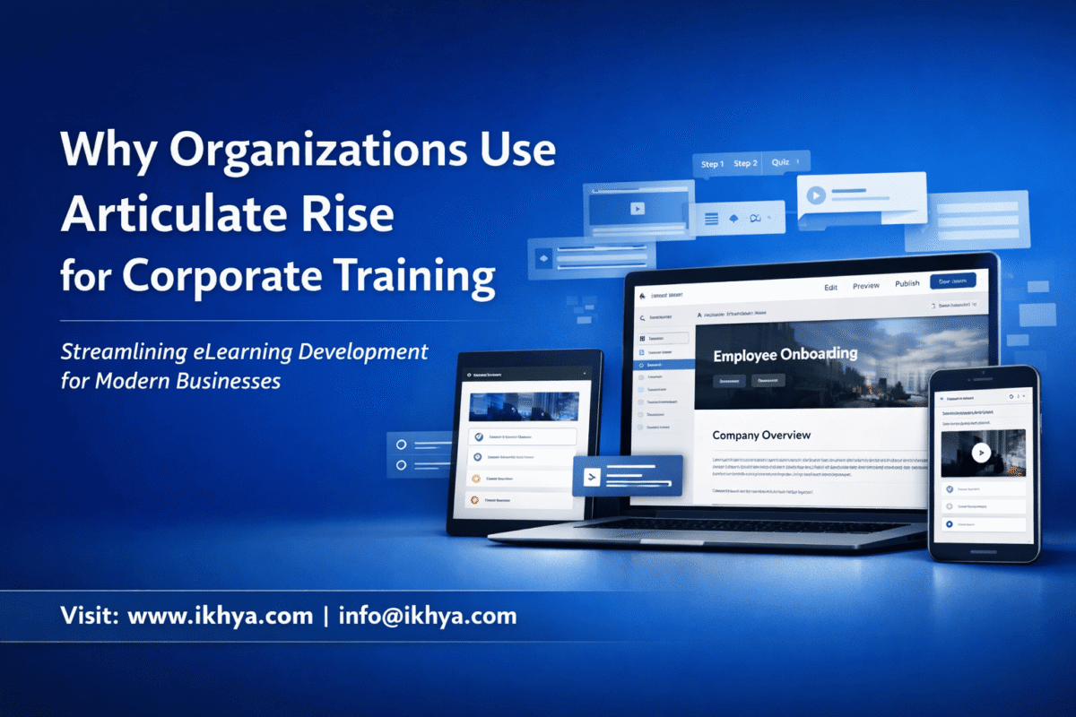 Why Organizations Use Articulate Rise for Corporate Training